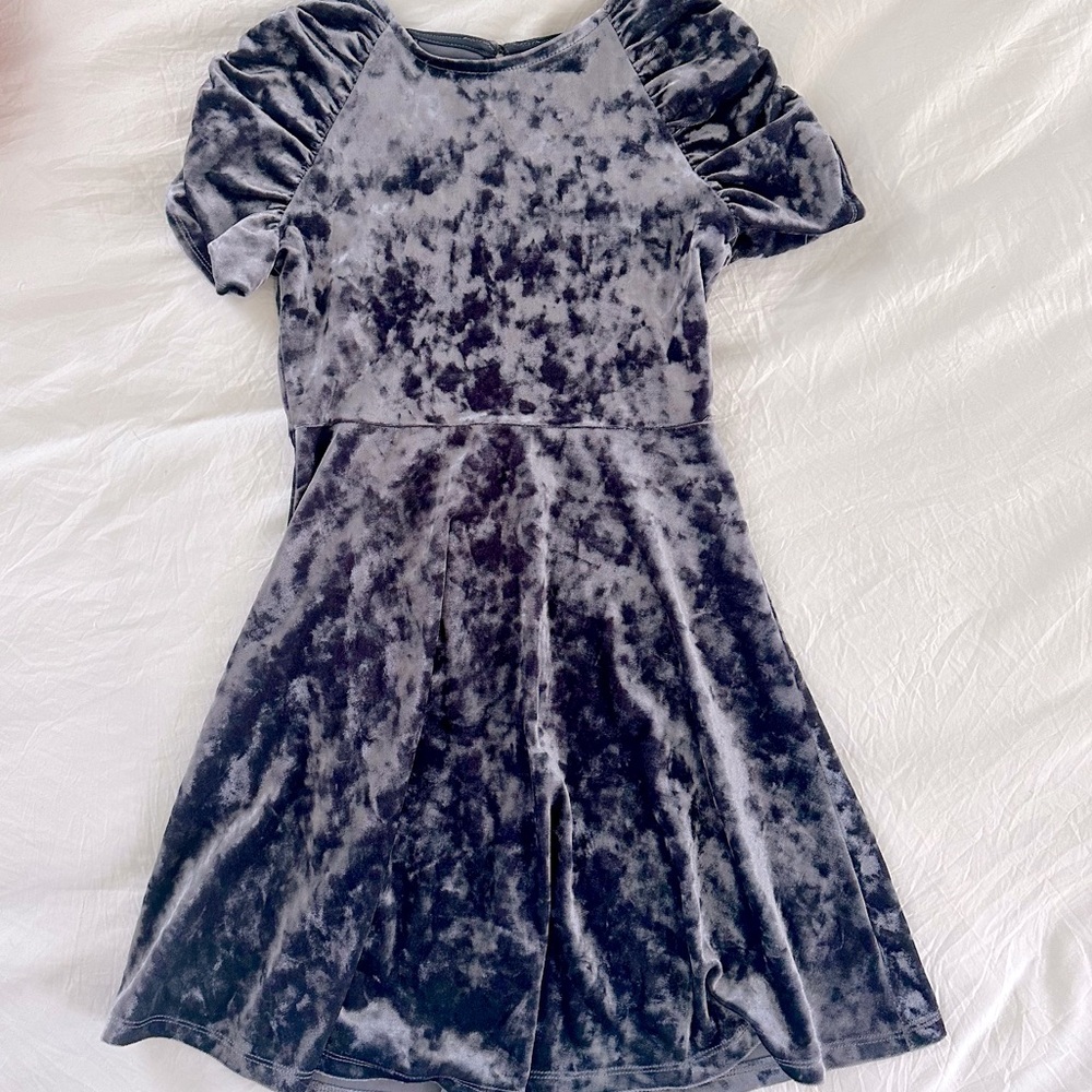 Ava & Yelly Crushed Velvet Fancy Dress Size 8
